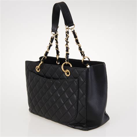 chanel grand tote|Chanel caviar shopping tote price.